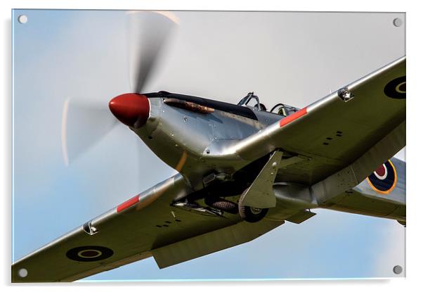 Hawker Hurricane AG244  Acrylic by Jason Green