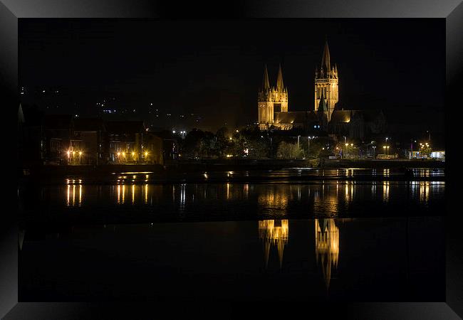 Truro Cathedral Framed Print by Kelvin Rumsby