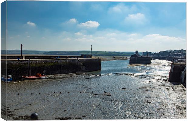 Padstow Harbour Canvas Print by Brian Roscorla