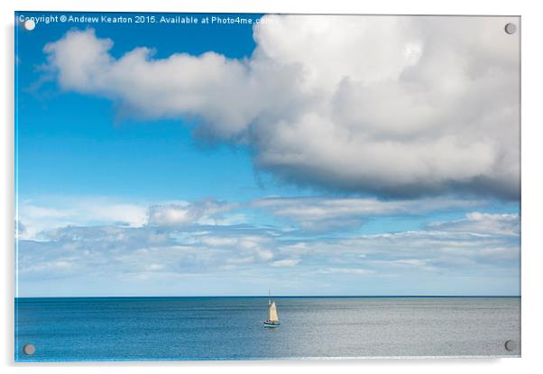  Sail away Acrylic by Andrew Kearton