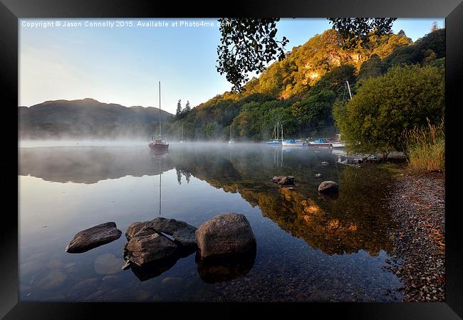  Ullswater Reflections Framed Print by Jason Connolly