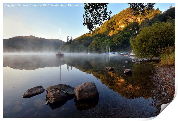  Ullswater Reflections Print by Jason Connolly