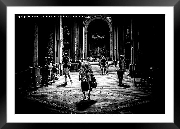 Street Photography Framed Mounted Print by Traven Milovich