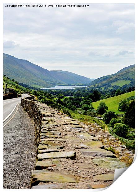 Tan-y-Grisiau reservoir, Ffestiniog, North Wales Print by Frank Irwin