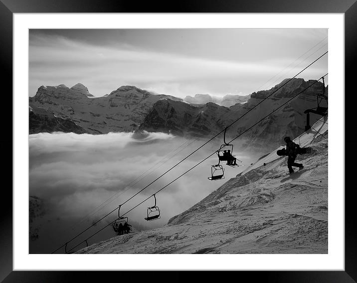  Into the abyss  Framed Mounted Print by Andy Armitage