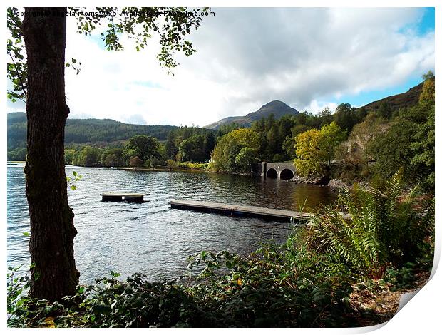  Loch Lomond Print by angela morris