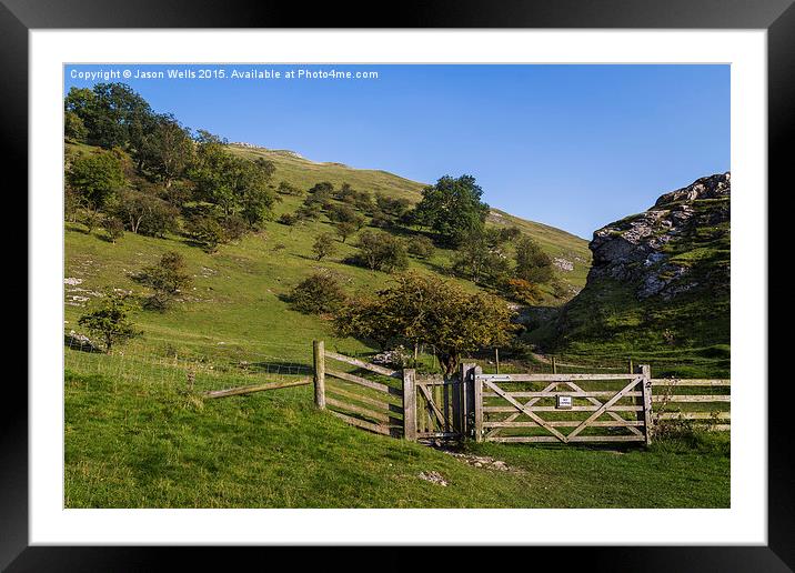 Gateway to the Peak District Framed Mounted Print by Jason Wells
