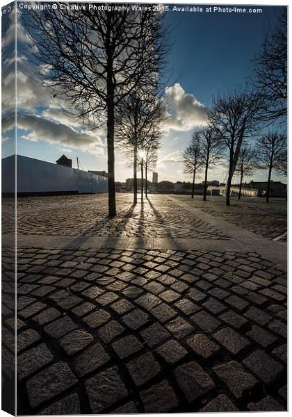 Ice House Square, Swansea Marina Canvas Print by Creative Photography Wales