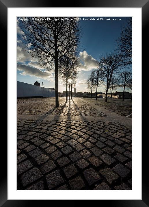 Ice House Square, Swansea Marina Framed Mounted Print by Creative Photography Wales