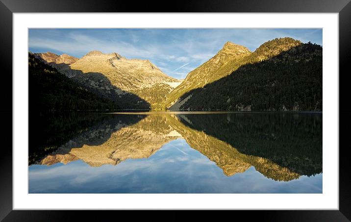  Lac D'Oredon Framed Mounted Print by Stephen Taylor