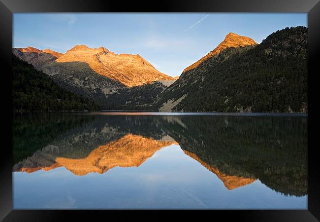  Sunrise in the Pyrenees Framed Print by Stephen Taylor