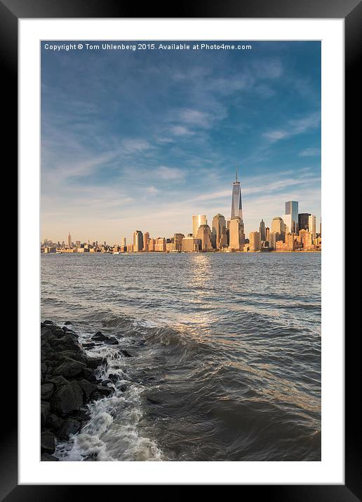 NEW YORK CITY 11 Framed Mounted Print by Tom Uhlenberg