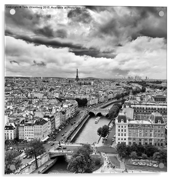 PARIS 12 Acrylic by Tom Uhlenberg