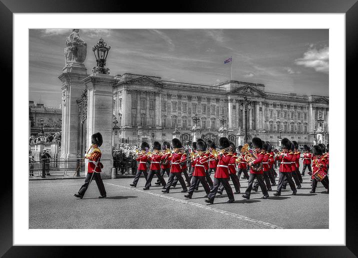  Changing of the Guard Framed Mounted Print by Lee Nichols