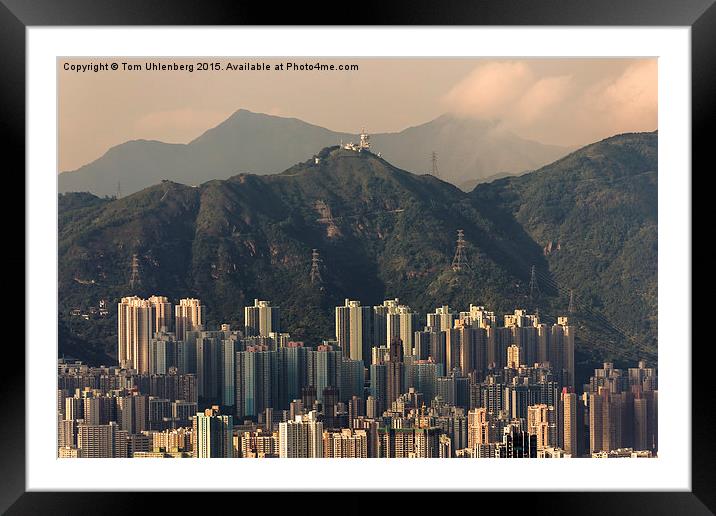 HONG KONG 06 Framed Mounted Print by Tom Uhlenberg