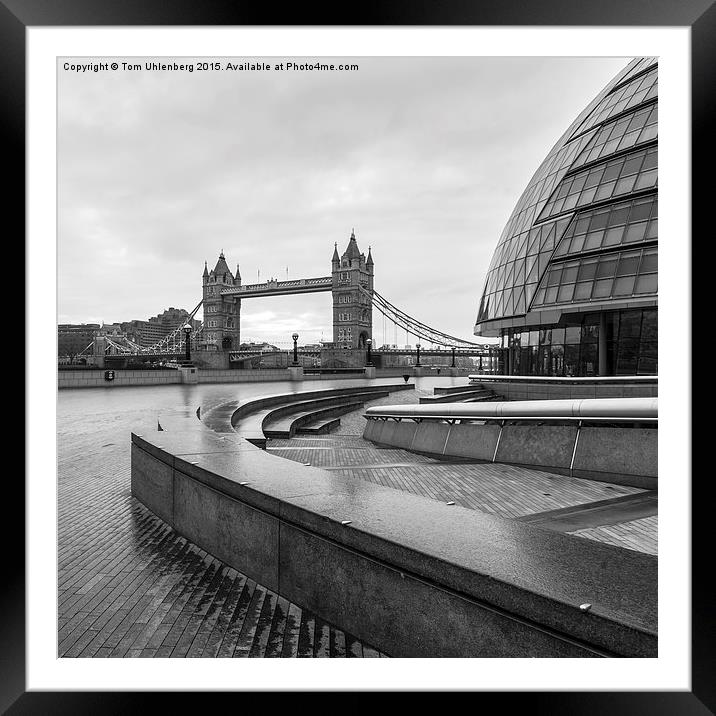 LONDON 04 Framed Mounted Print by Tom Uhlenberg