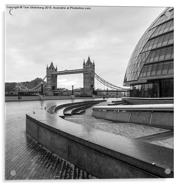LONDON 04 Acrylic by Tom Uhlenberg