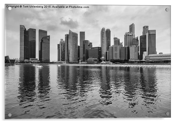 SINGAPORE 10 Acrylic by Tom Uhlenberg