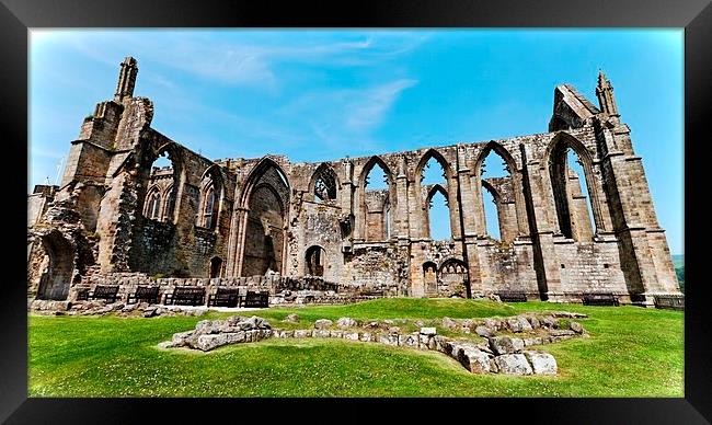  The Ruins of Bolton Abbey Framed Print by Paul M Baxter