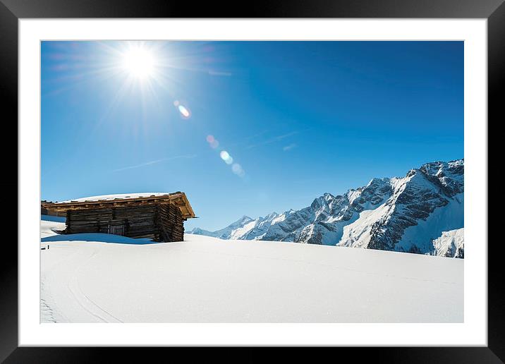  Austrian Alps Framed Mounted Print by Beata Aldridge