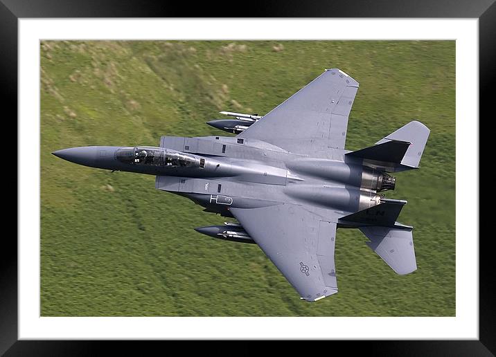 F15 Bwlch Framed Mounted Print by Oxon Images
