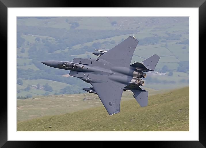 F15 Exit Framed Mounted Print by Oxon Images