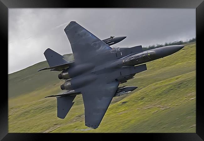 F15 Cad West Framed Print by Oxon Images