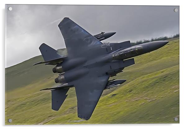 F15 Cad West Acrylic by Oxon Images