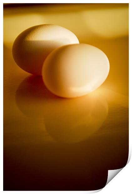 Eggs Print by Jean-François Dupuis
