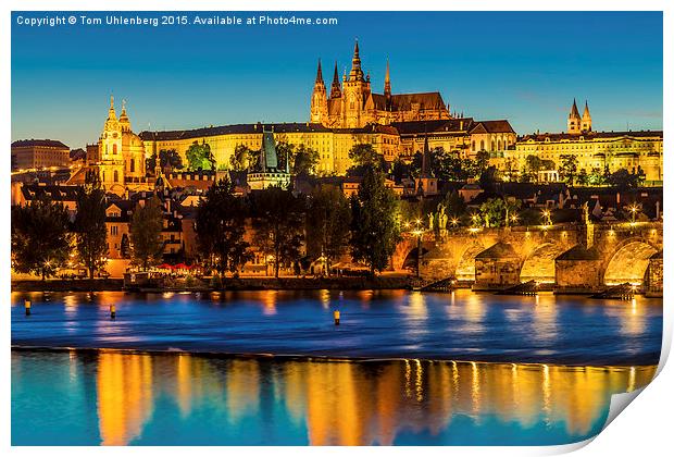 PRAGUE 02 Print by Tom Uhlenberg