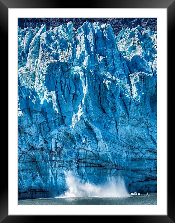  Glacier Bay Framed Mounted Print by Gilbert Hurree