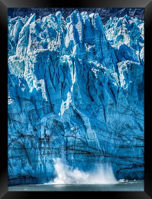  Glacier Bay Framed Print by Gilbert Hurree