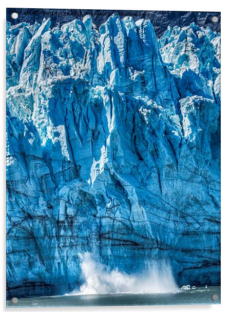  Glacier Bay Acrylic by Gilbert Hurree