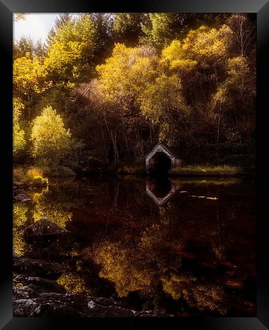  Autumn on Loch Chon Framed Print by Kevin Ainslie