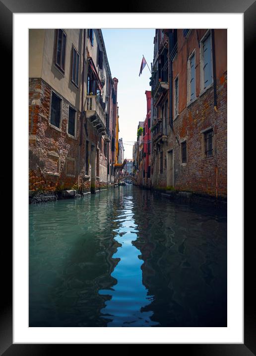 Canal Framed Mounted Print by Svetlana Sewell