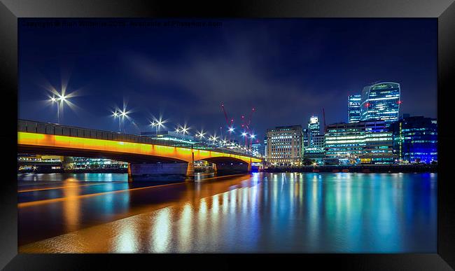  London Bridge Framed Print by Rich Wiltshire
