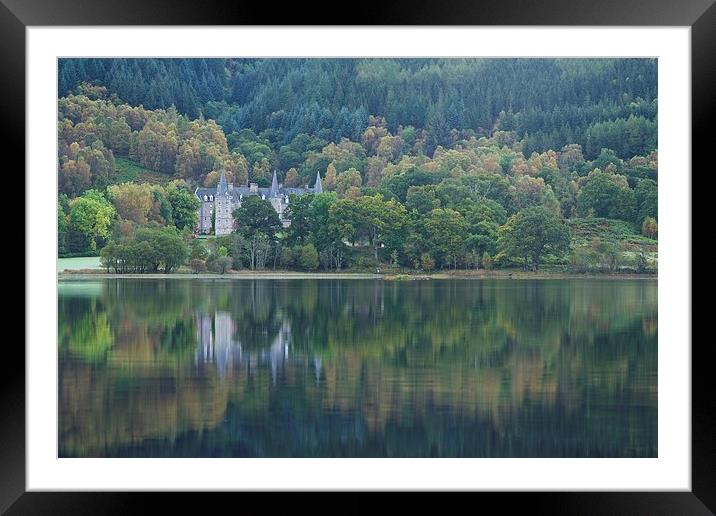 Loch Achray timeshare Framed Mounted Print by Stephen Taylor
