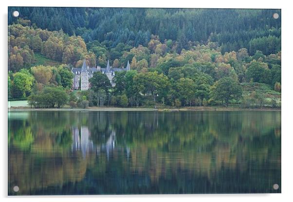 Loch Achray timeshare Acrylic by Stephen Taylor