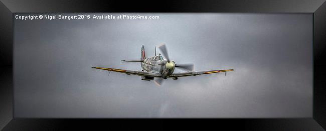 Supermarine Spitfire Mk5b EP120 Framed Print by Nigel Bangert