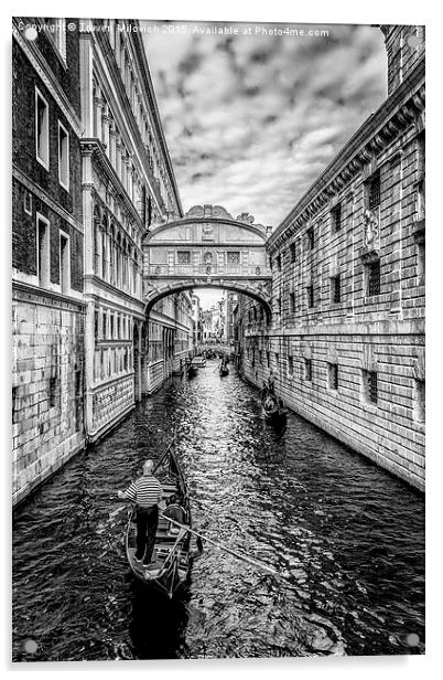 Ponte dei Sospiri, Venezia Acrylic by Traven Milovich