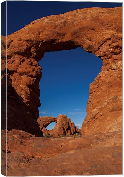 Tumble Arch and South Window Canvas Print by Thomas Schaeffer