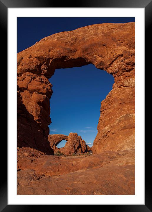 Tumble Arch and South Window Framed Mounted Print by Thomas Schaeffer