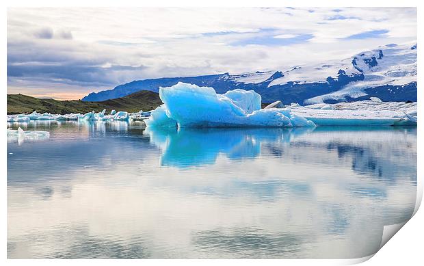 Blue Iceberg. Print by Mark Godden