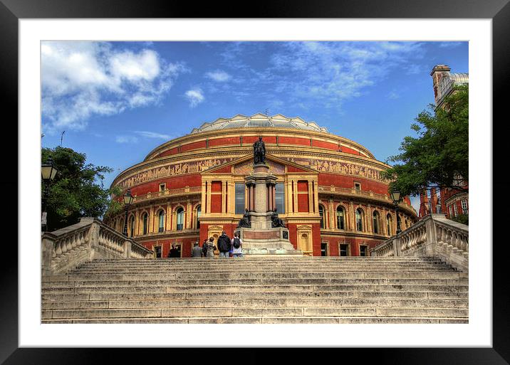  The Royal Albert Hall Framed Mounted Print by Lee Nichols