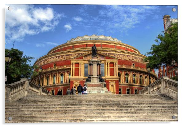  The Royal Albert Hall Acrylic by Lee Nichols