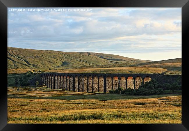 Ribblehead Viaduct 2 Framed Print by Paul Williams