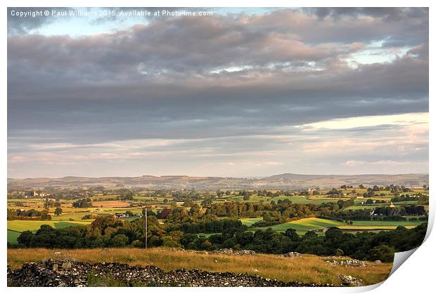 Yorkshire Landscape Print by Paul Williams