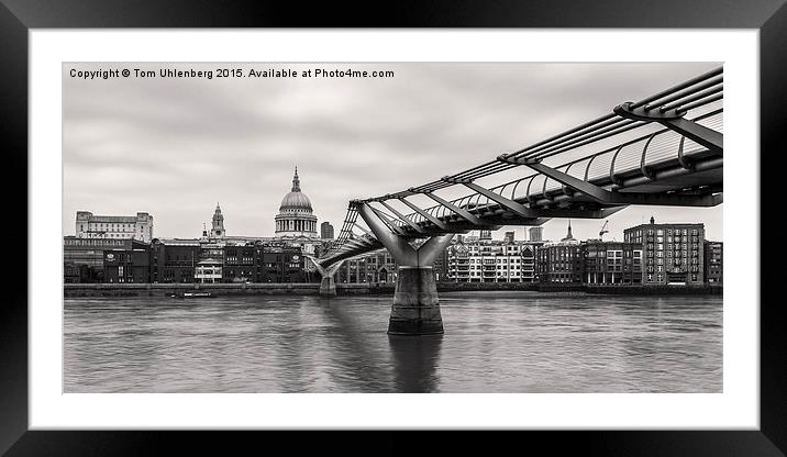 LONDON 06 Framed Mounted Print by Tom Uhlenberg