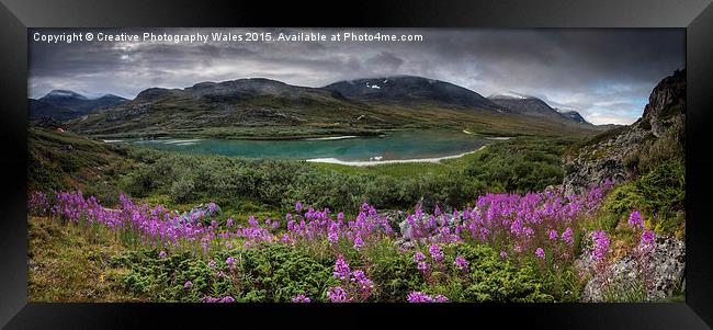 Landscapes, Abisko National Park, Lapland Framed Print by Creative Photography Wales