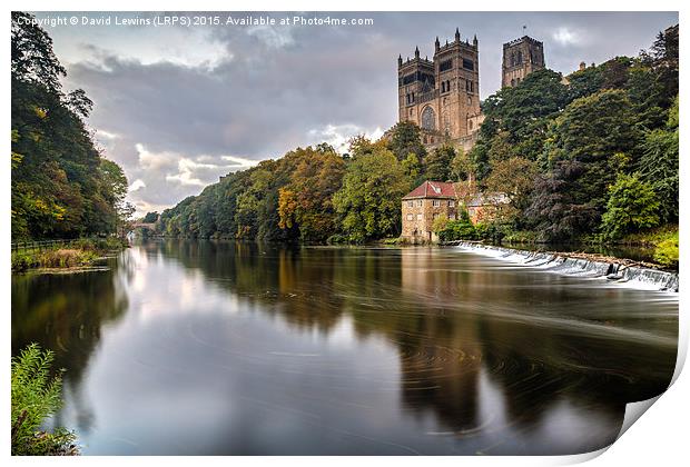 Durham Cathedral Print by David Lewins (LRPS)